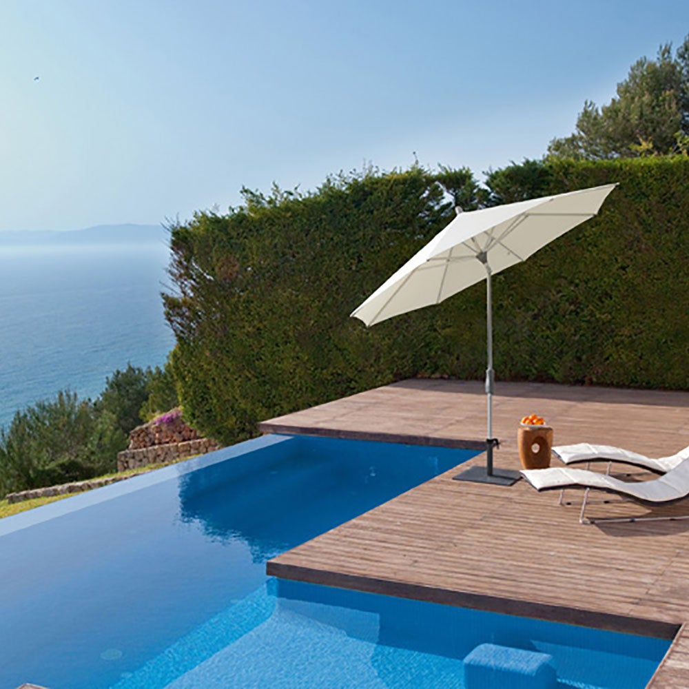 Alu-twist parasoll 210x150 cm kat.4 403 carmine 