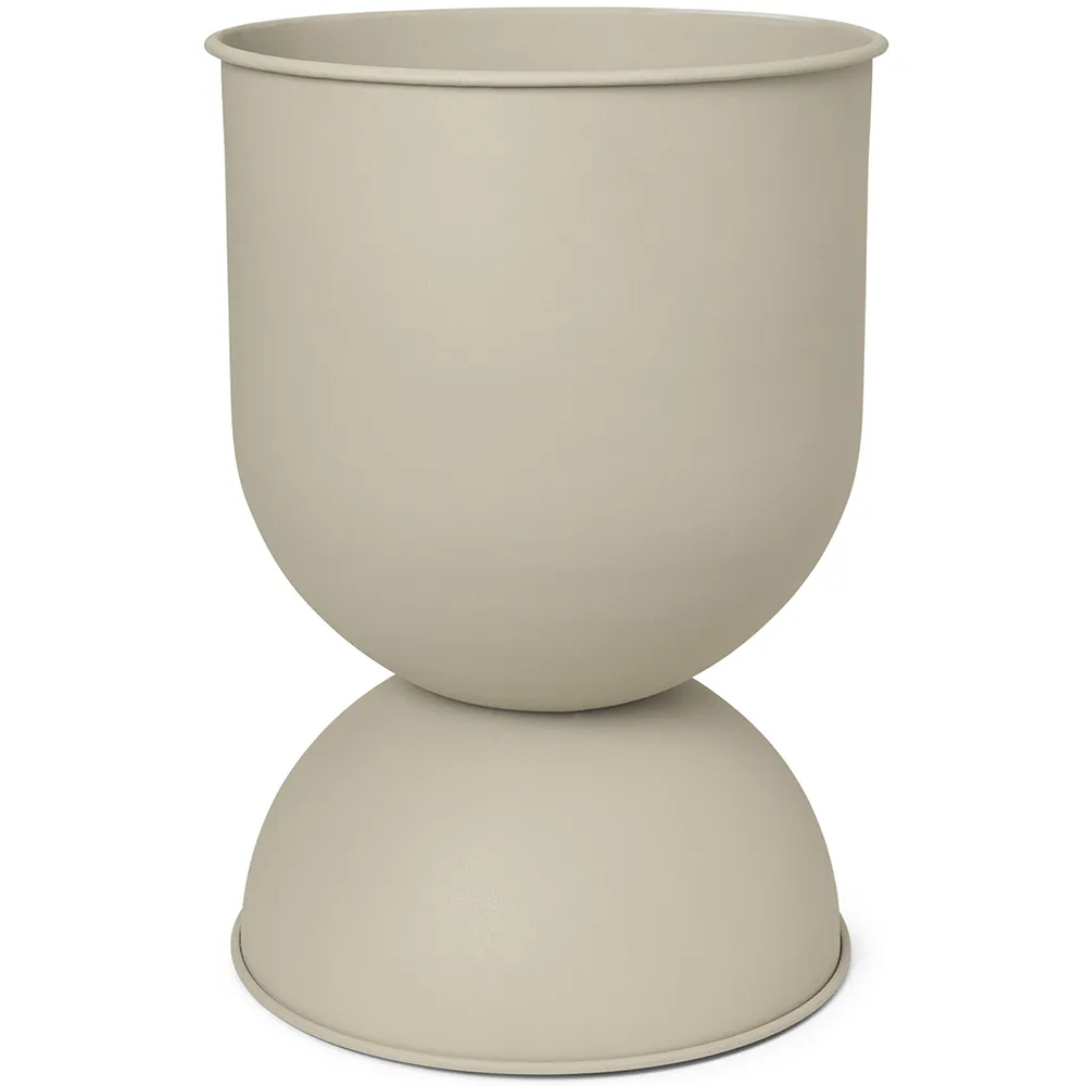 Produktfoto för ferm LIVING - Hourglass Pot Medium Cashmere ferm LIVING