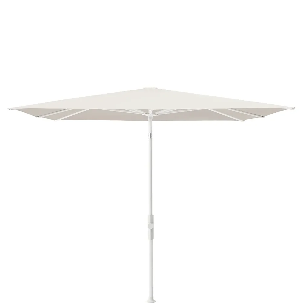Glatz, Twist parasoll 240x240 cm matt white Kat.4 453 Vanilla