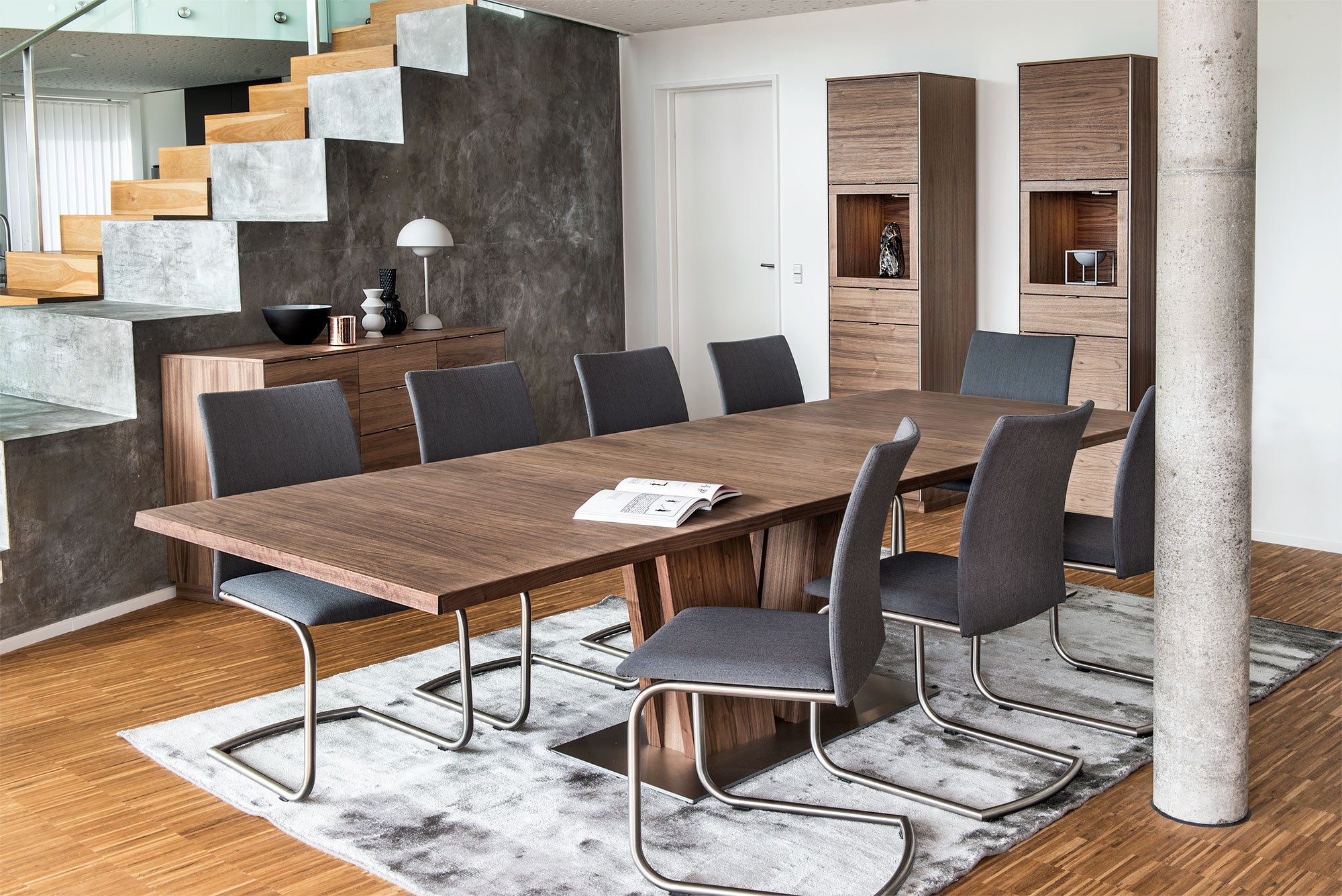 Sm37 Bord Ek Vitolja 176-276X100X74Cm 