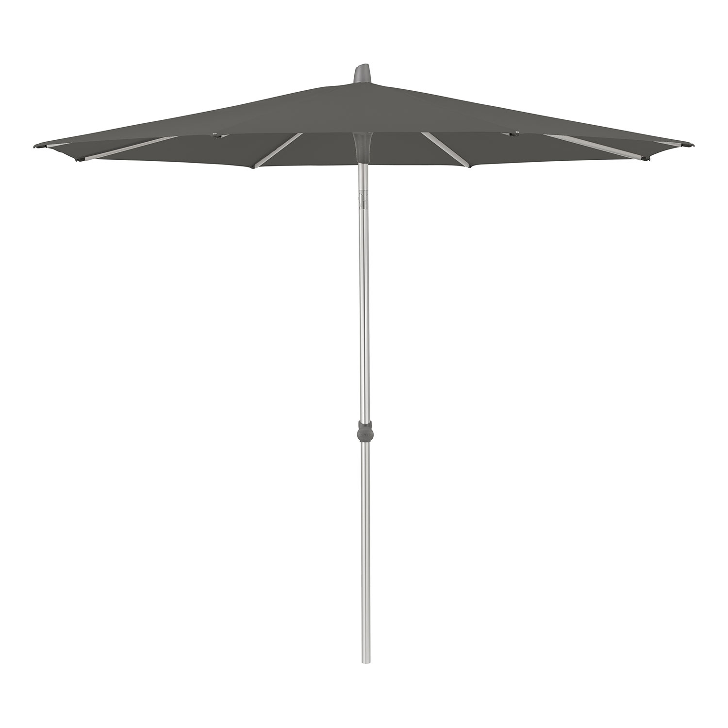 Alu-smart parasoll 250 cm kat.5 502 thunder Glatz