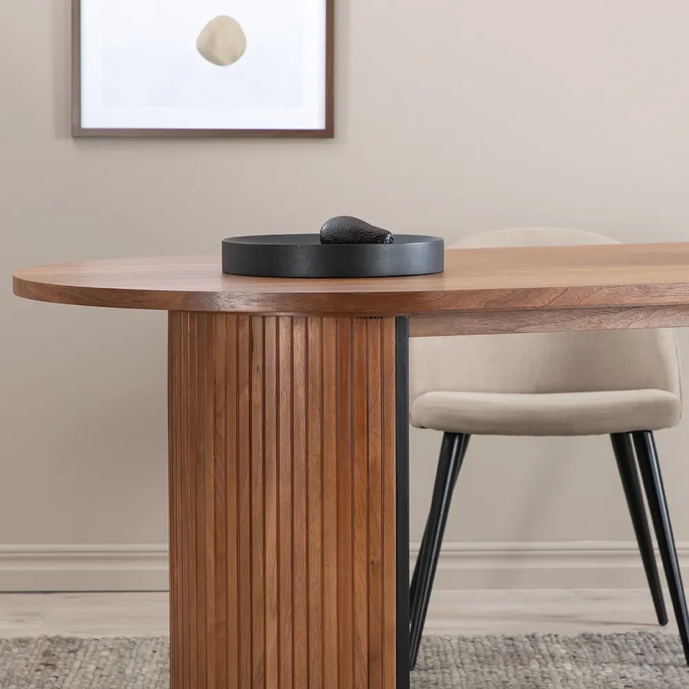 Bianca Matbord 90x200 Valnöt