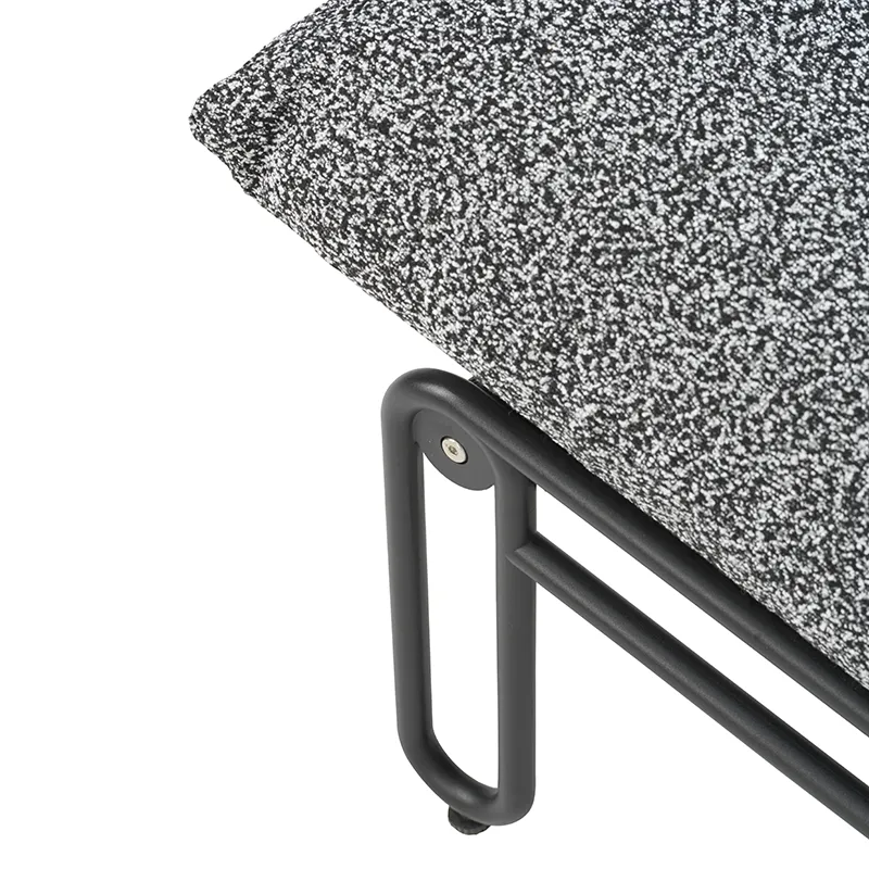 Blixt fåtölj Svart / Teddy ant