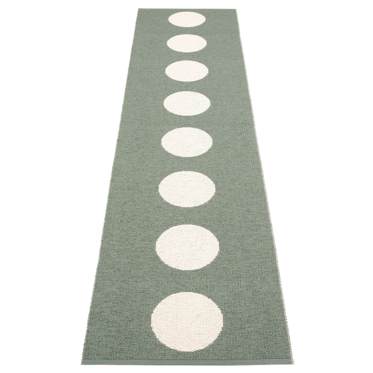 Pappelina, Vera matta 70x300 cm army / vanilla