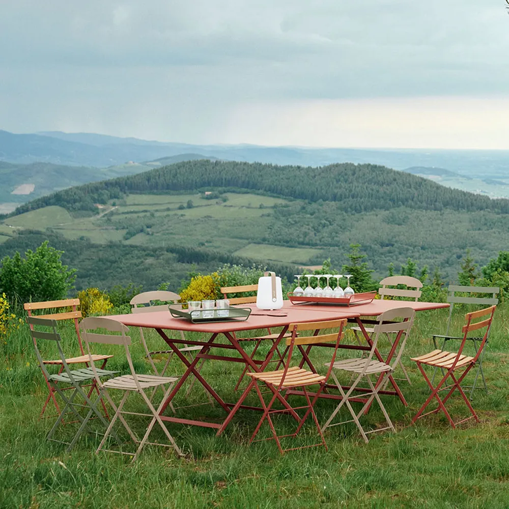 Bistro bord 117 x 77 cm Red Ochre