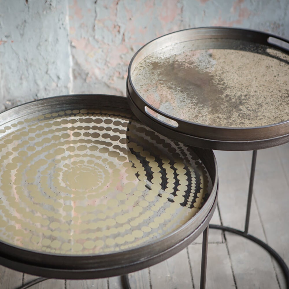 Beads spegelbricka Ø61 cm