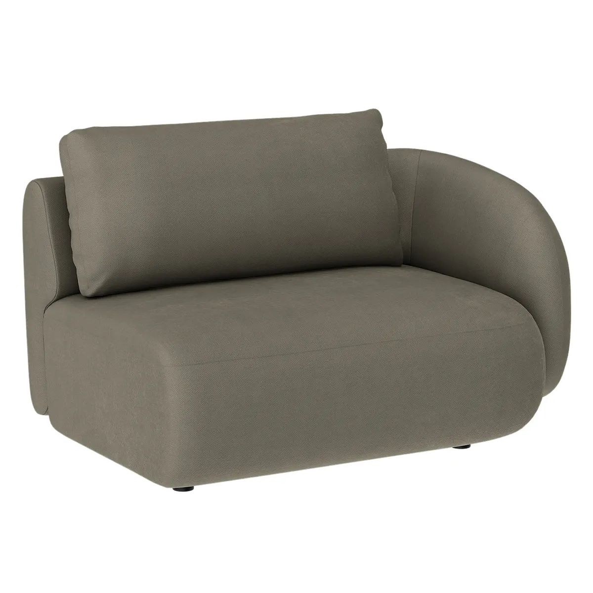 Artwood, Dixon 1,5-sits sektion höger Haze taupe
