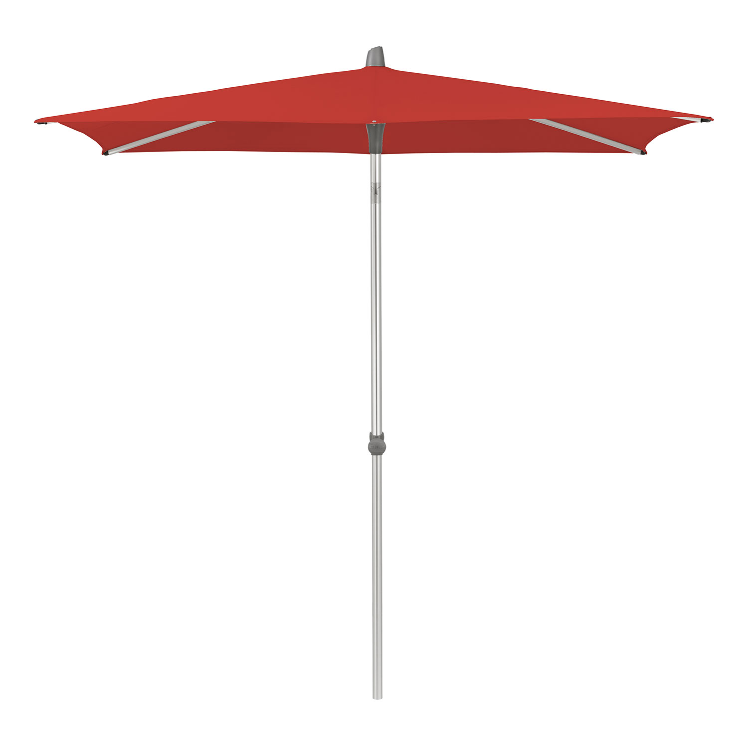 Glatz Alu-smart parasoll 250×200 cm kat.4 403 carmine