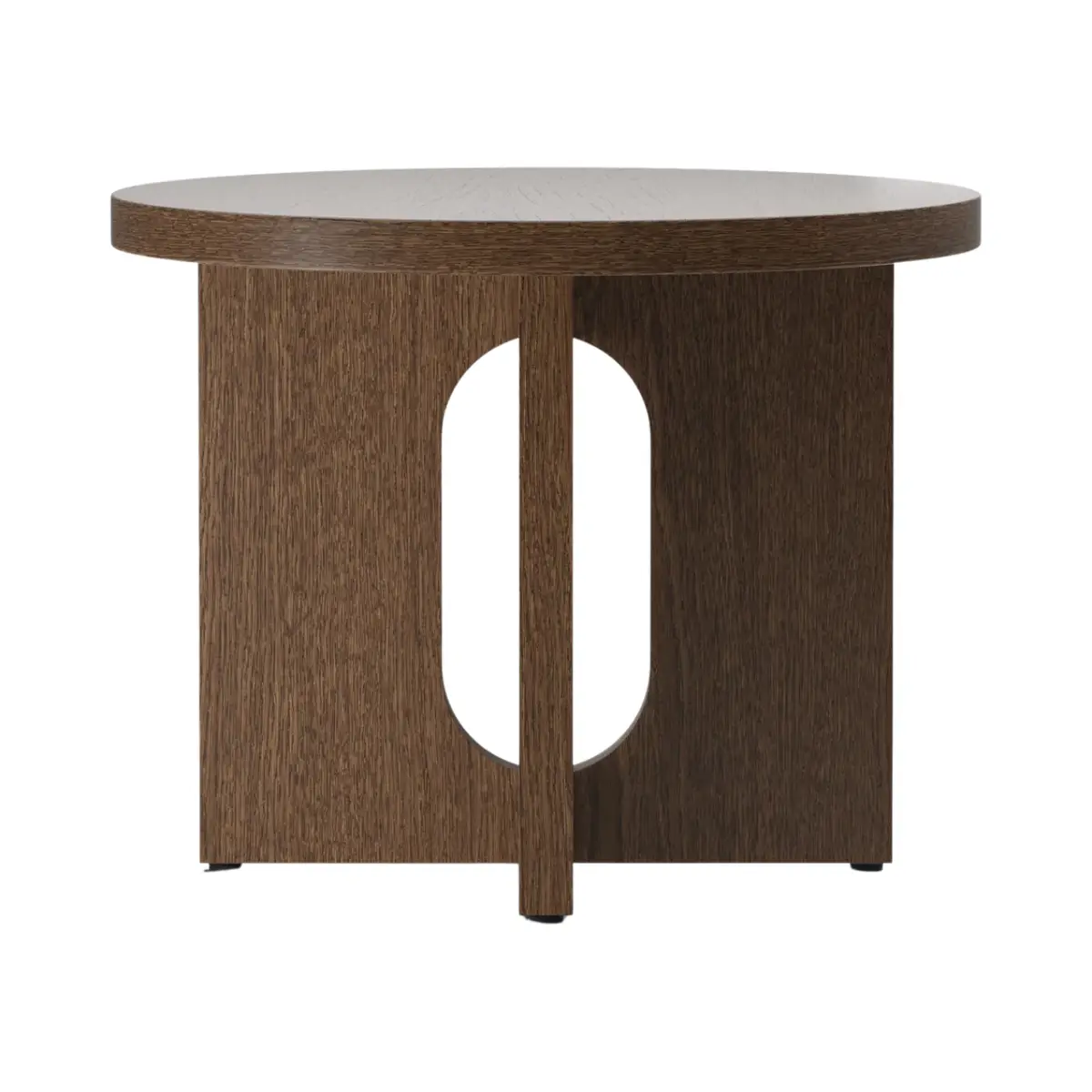 Audo CPH, Androgyne Sidobord m&ouml;rk Ek - &Oslash;50 cm