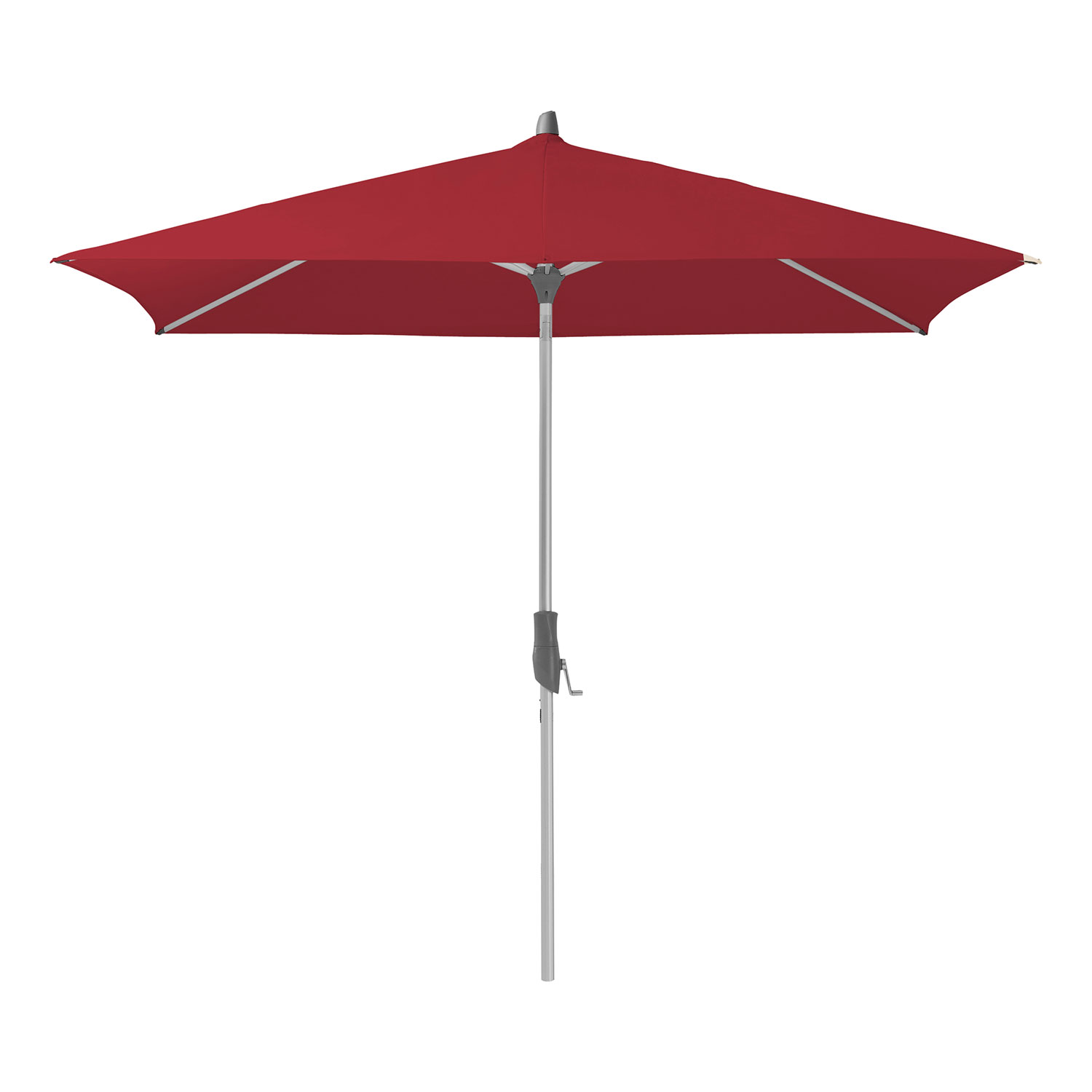 Glatz Alu-twist parasoll 210×150 cm kat.5 646 rubino