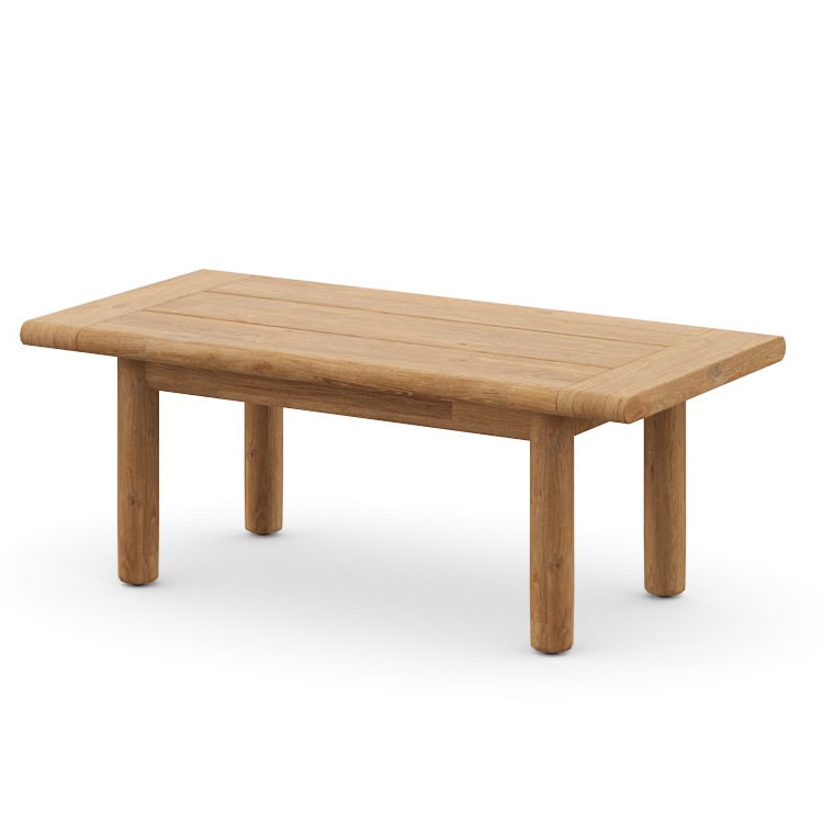 dedon, tibbo soffbord 46x92 cm teak