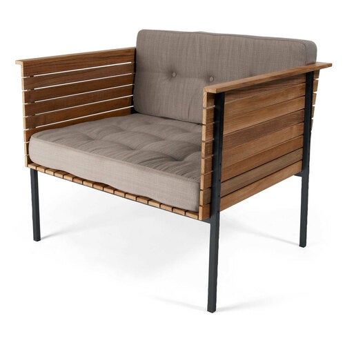 Häringe Fåtölj Teak/Svart 