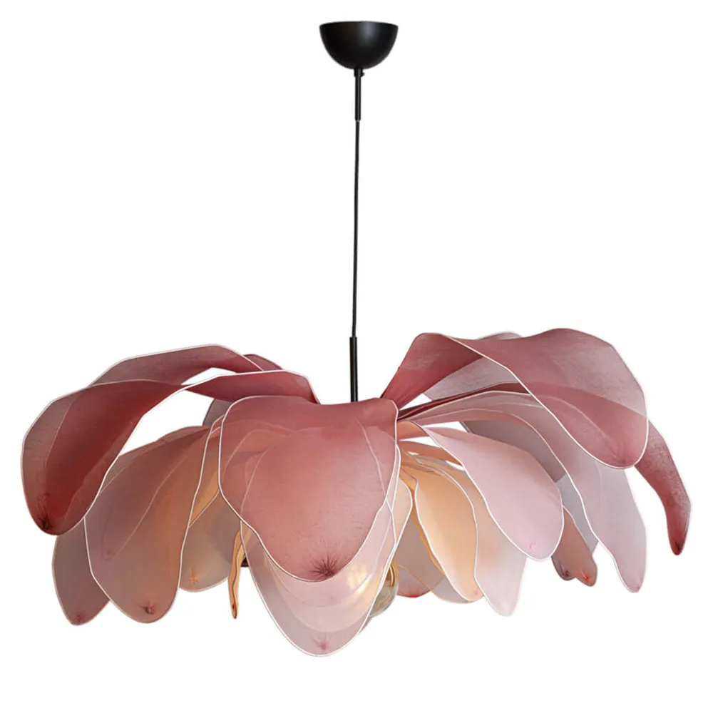 Lou Lou taklampa Ø80cm Rosa