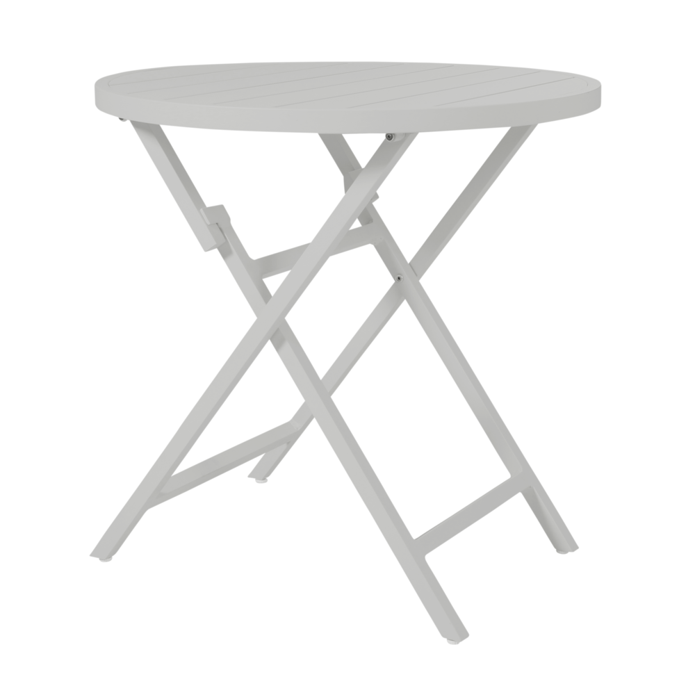 brafab, wilkie fällbord ø72 - light grey