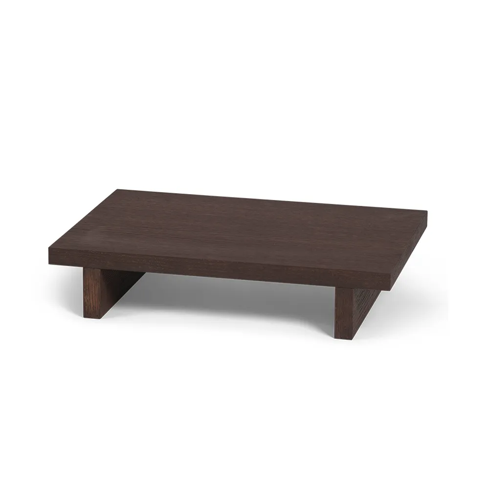 Produktfoto för Ferm Living - Kona Side Table - Sängram - Dark Stained - W33,5 x H10 x D49 cm