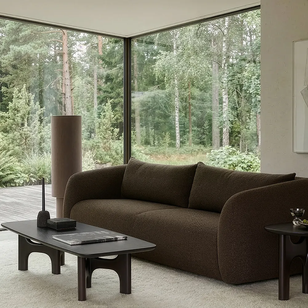 Sidobord Flow Rose Brown