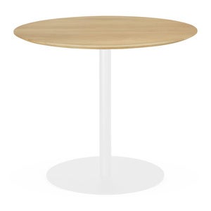 Blend Skiva till Matbord Lackad Ek Ø90 cm