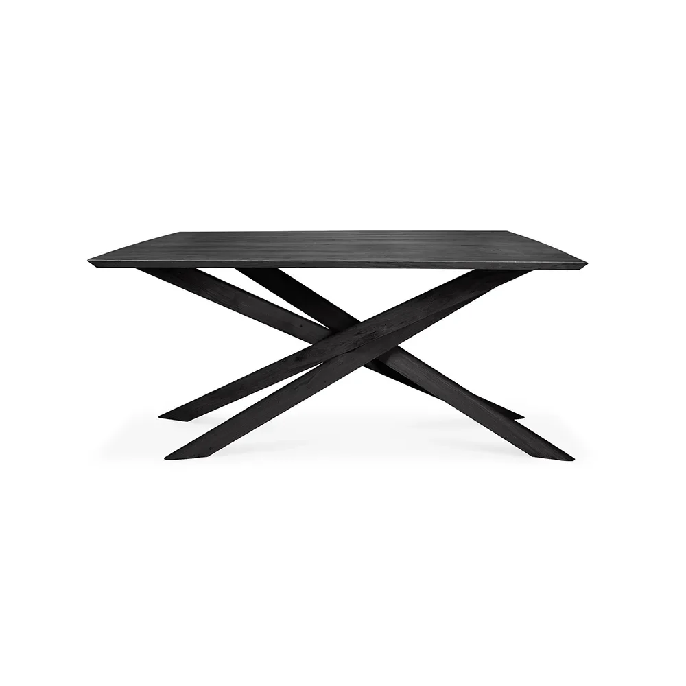 Ethnicraft, Mikado Matbord 106x203 cm Svart Ek