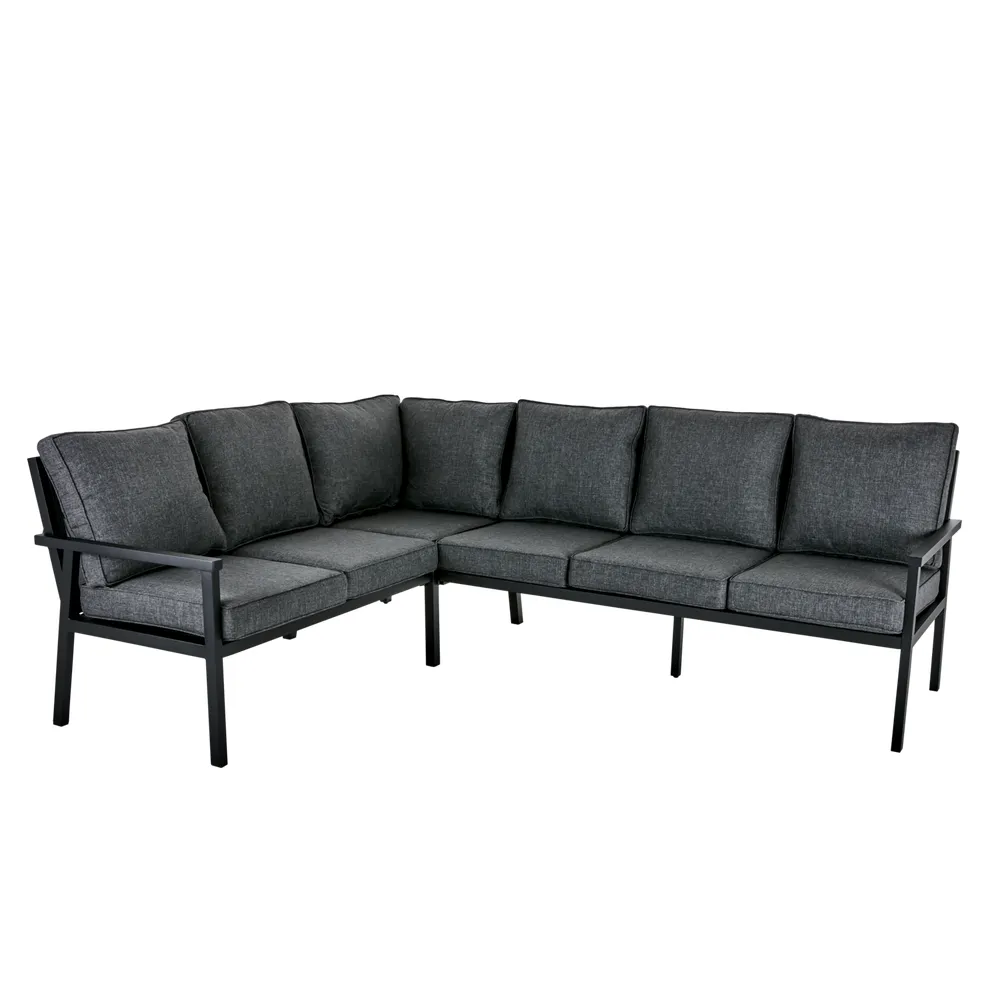 Brafab, Rana h&ouml;rnsoffa h&ouml;g 252x195 cm svart