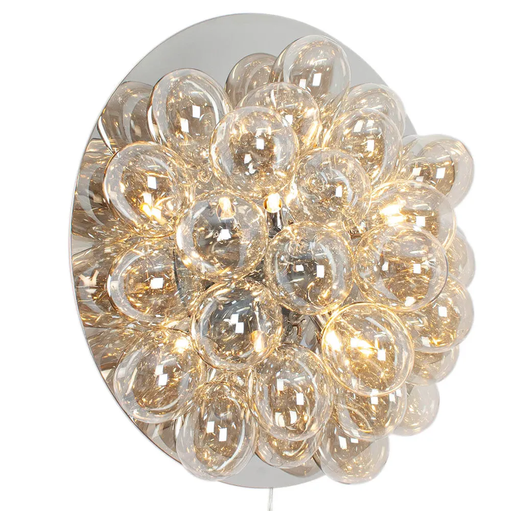 by Rydéns, Gross vägglampa Ø60cm Amber