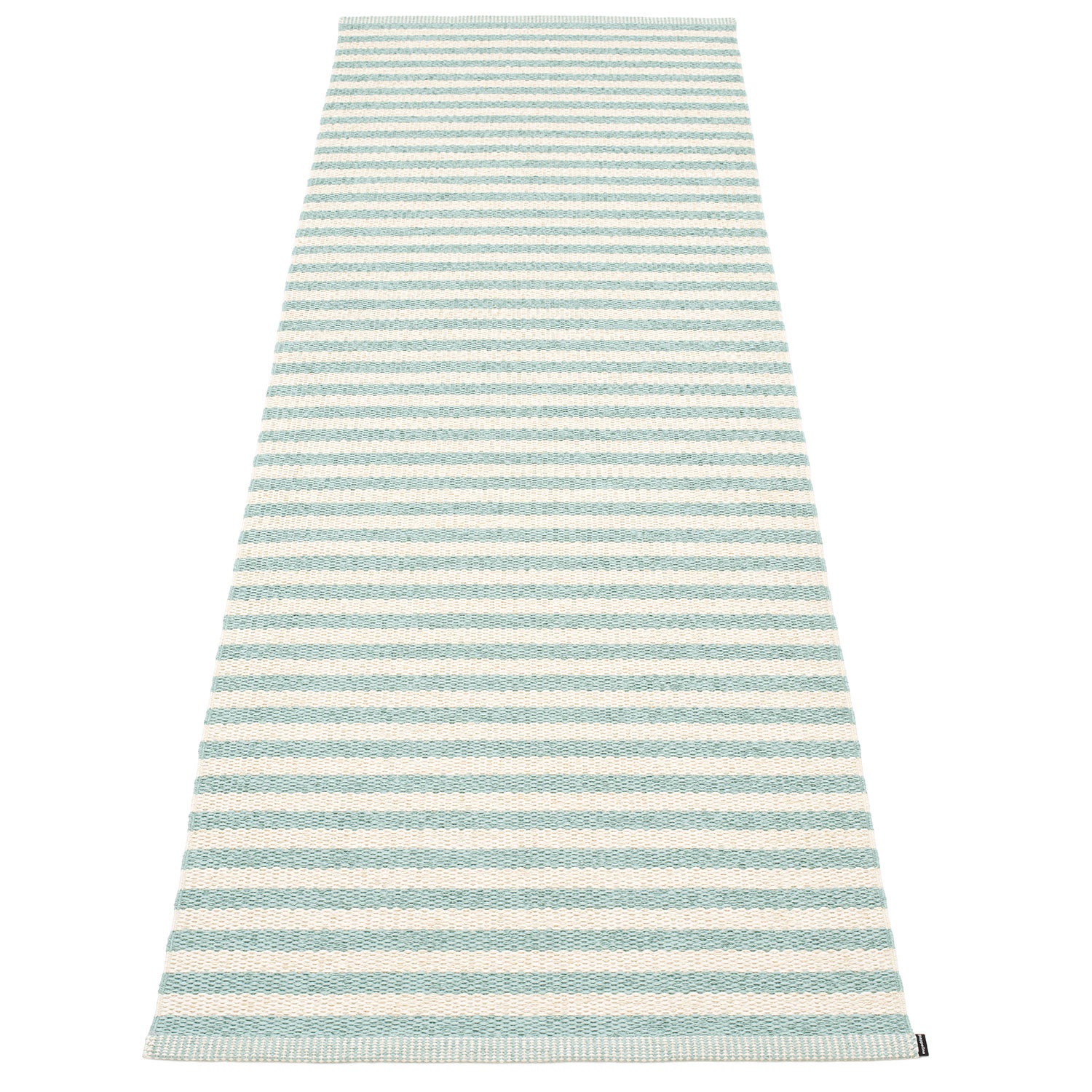 Pappelina, Duo matta 85x260 cm pale turquoise / vanilla