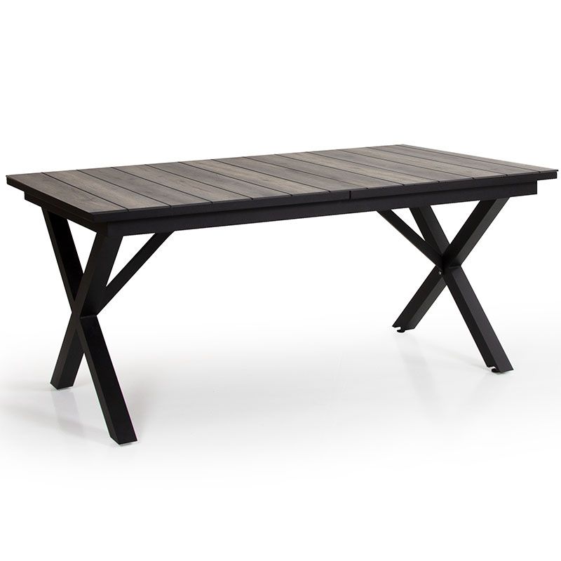 Brafab Hillmond utdragbart bord 100×166-226  cm svart/natur