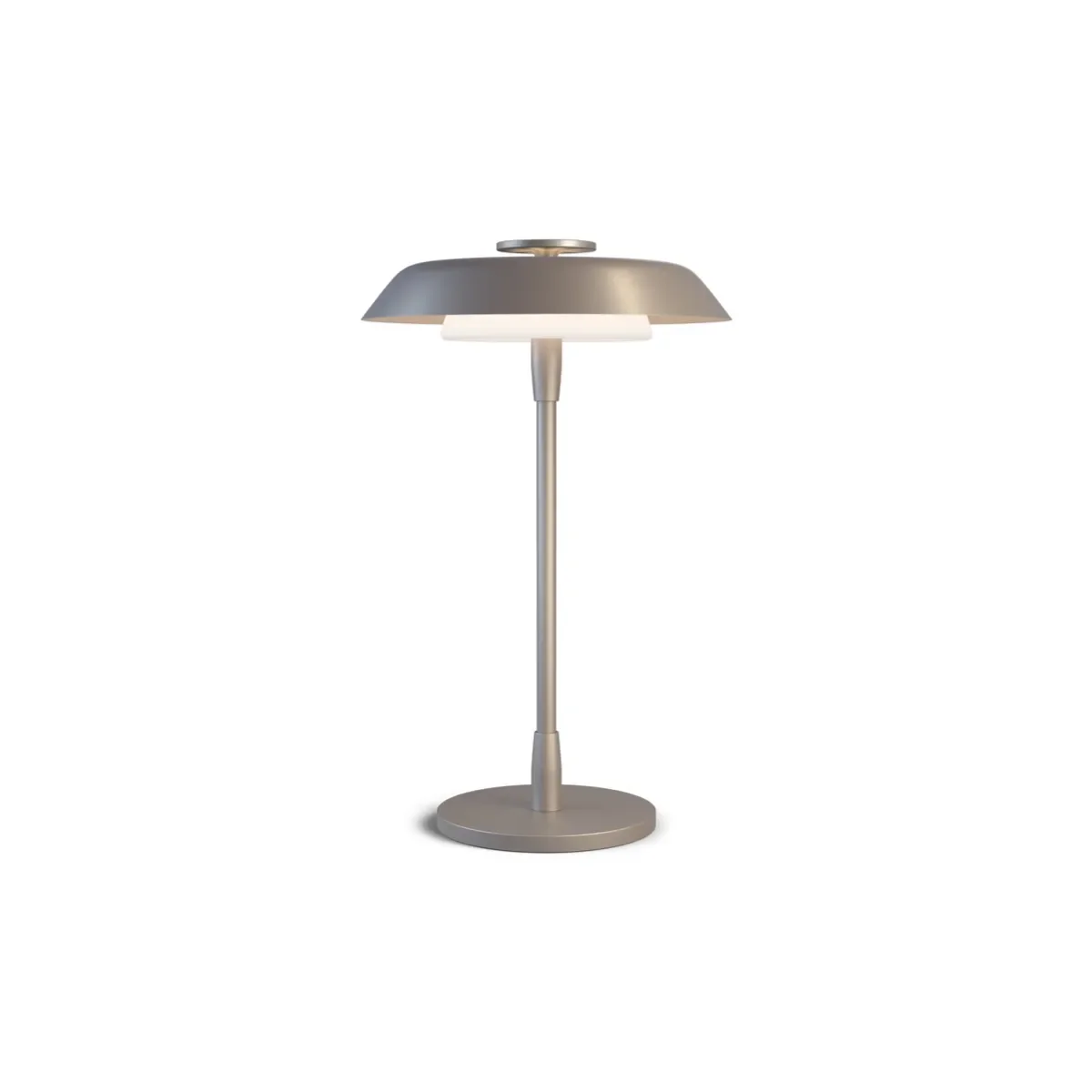 Horisont bordslampa H47,5 cm metall metallic champagne