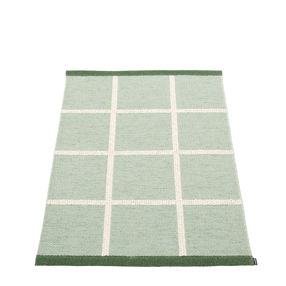 pappelina, vävd matta criss pop misty mint