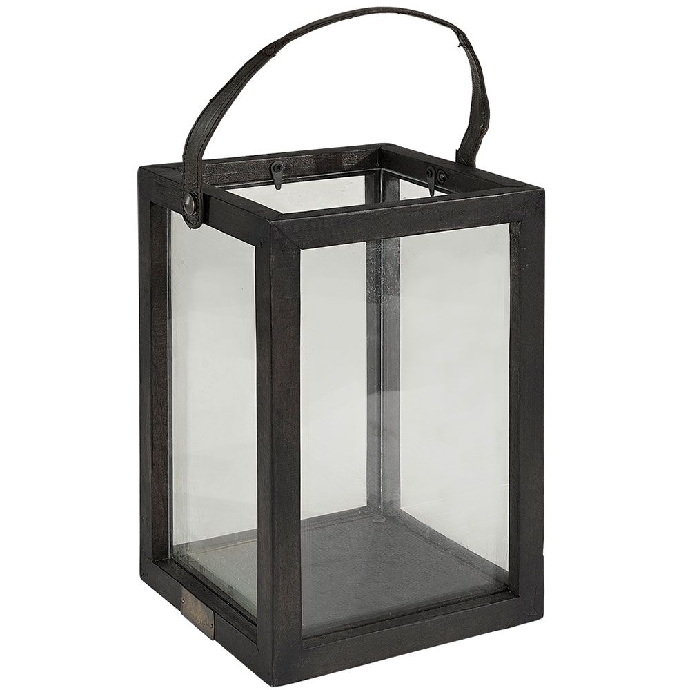 Ljuslykta Svart 20X20