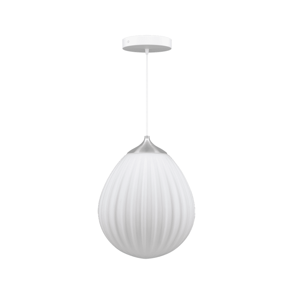 Umage, Around the World Lampskärm Ø27 cm White/
Brushed Steel