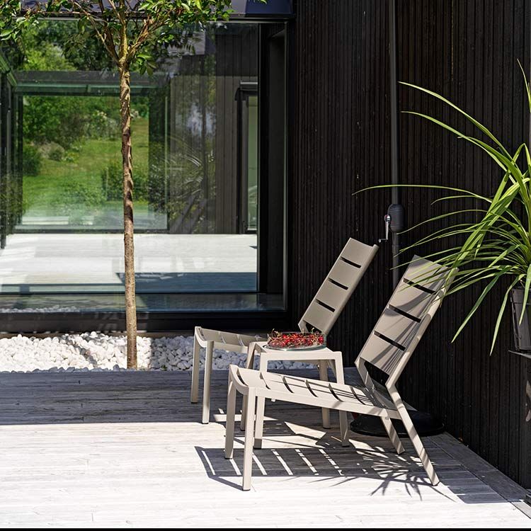 Delia relaxstol antracit 