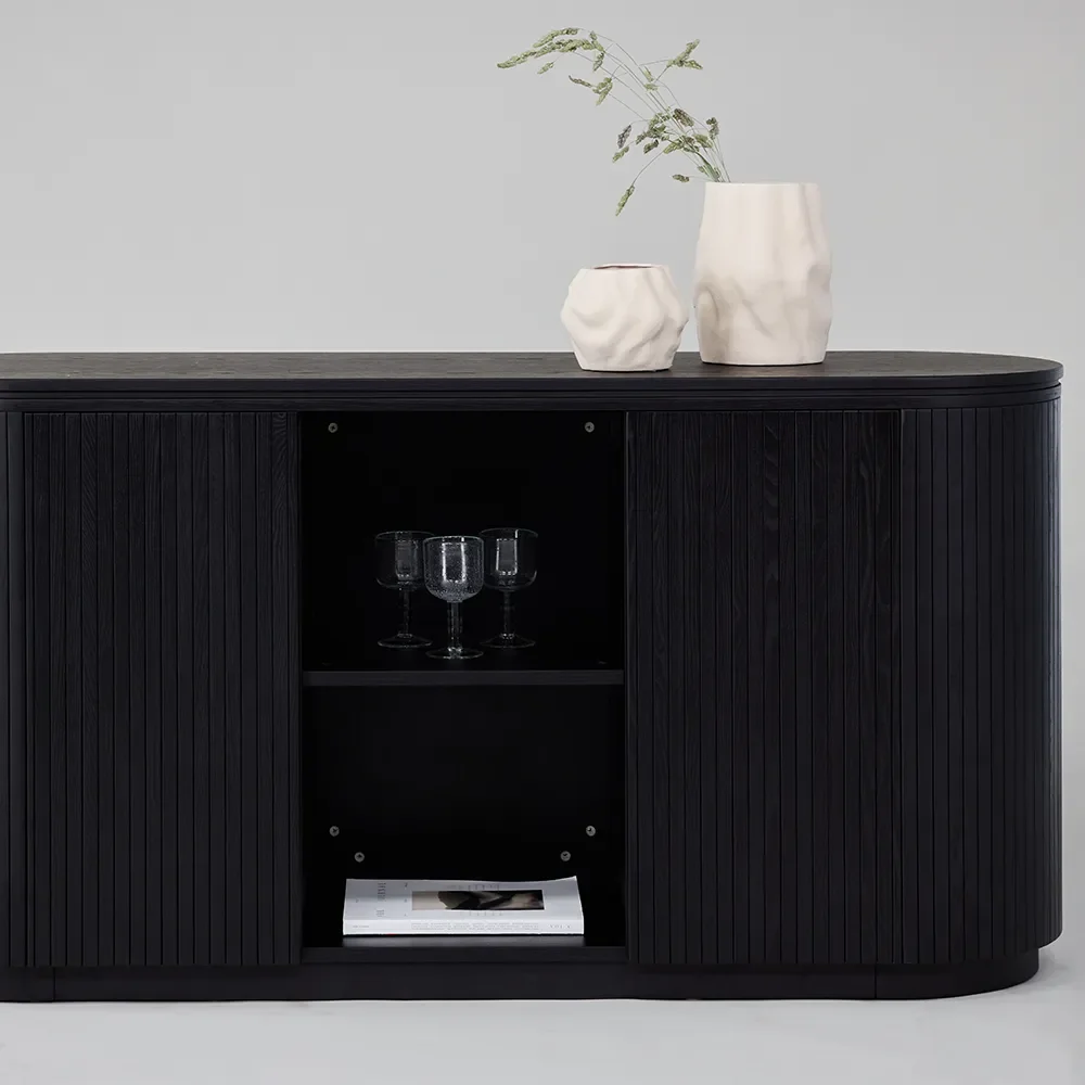 Fjällbacka Skåp Svart