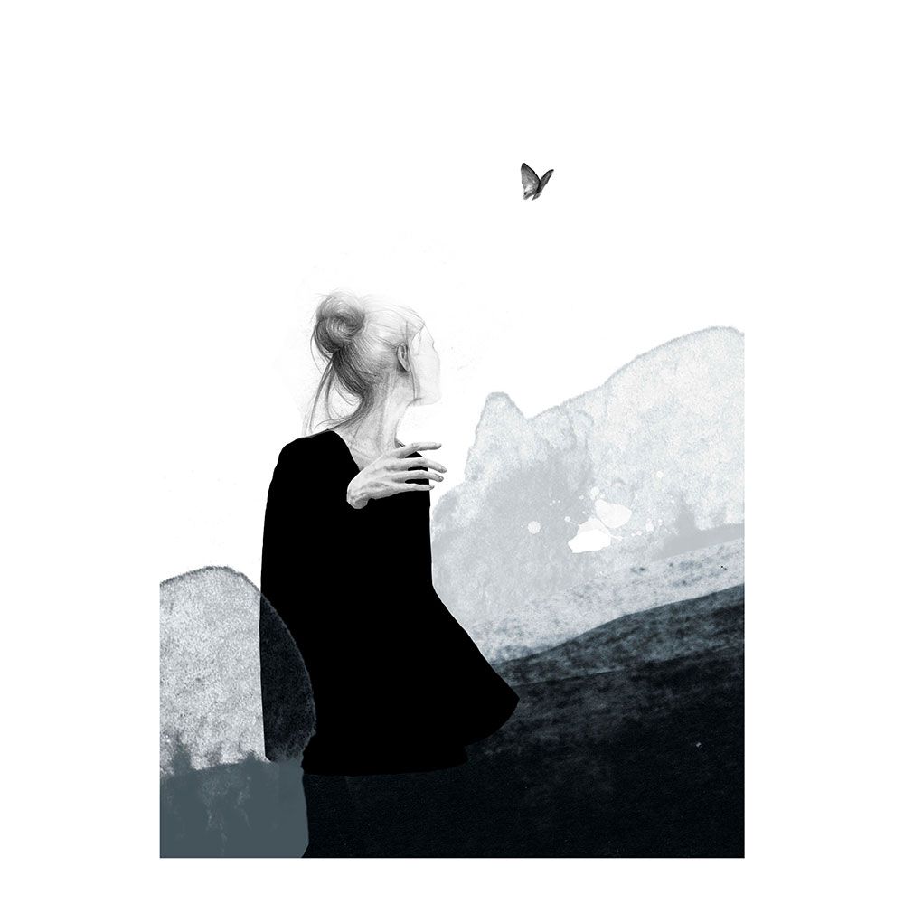 Anna Bülow, Anna Bülow poster  Stay Safe 30x40 cm