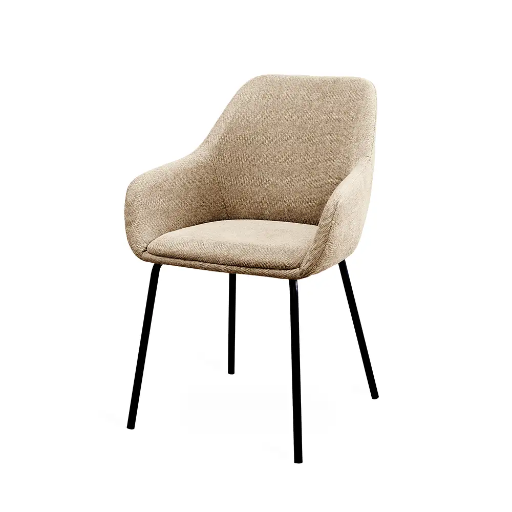 Navo Karmstol beige 2-pack 