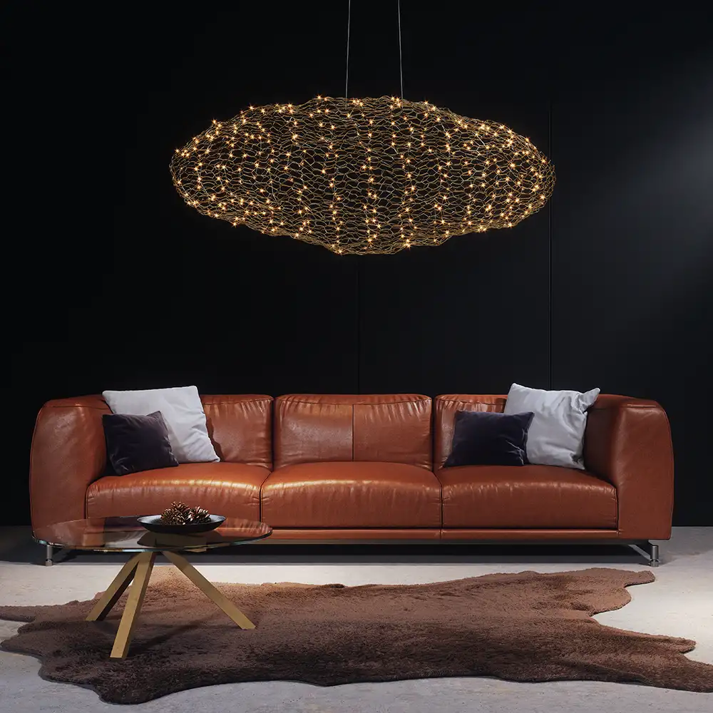 Hayden Taklampa L115cm Guld