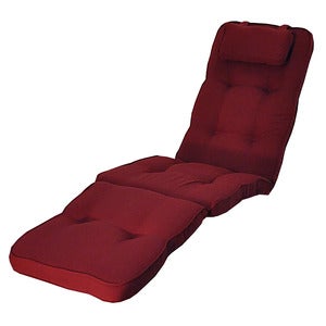Woodline Däckstolsdyna 43 Bordeaux