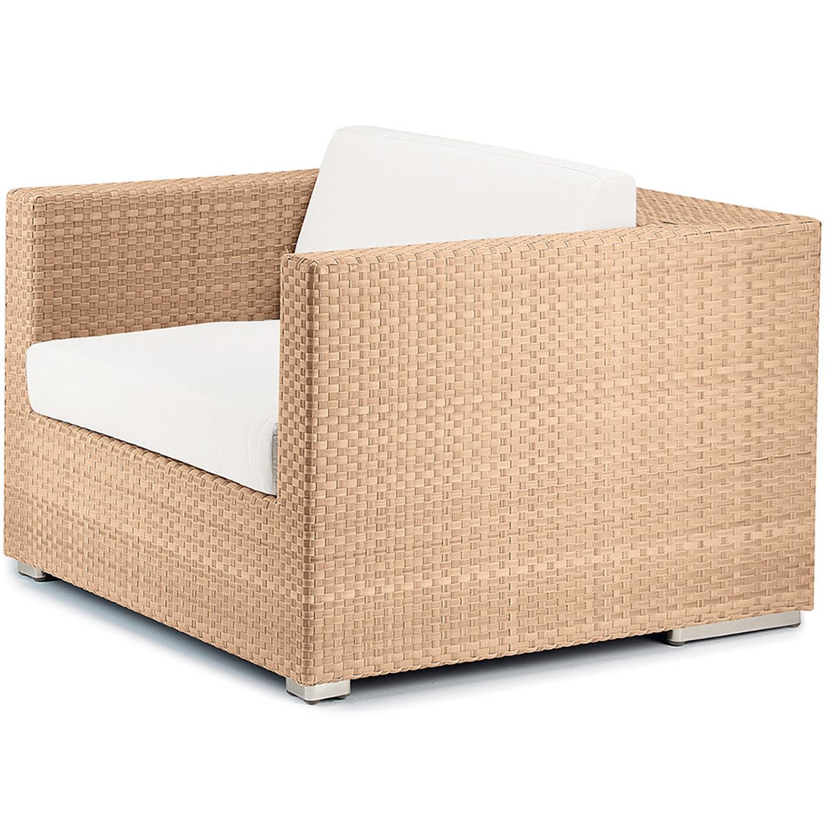 dedon, lounge fåtölj bleach