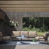 Linear Steel Soffbord Ø70 cm Grey 
