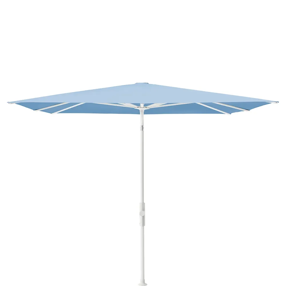 Glatz, Twist parasoll 240x240 cm matt white Kat.5 515 Cloud