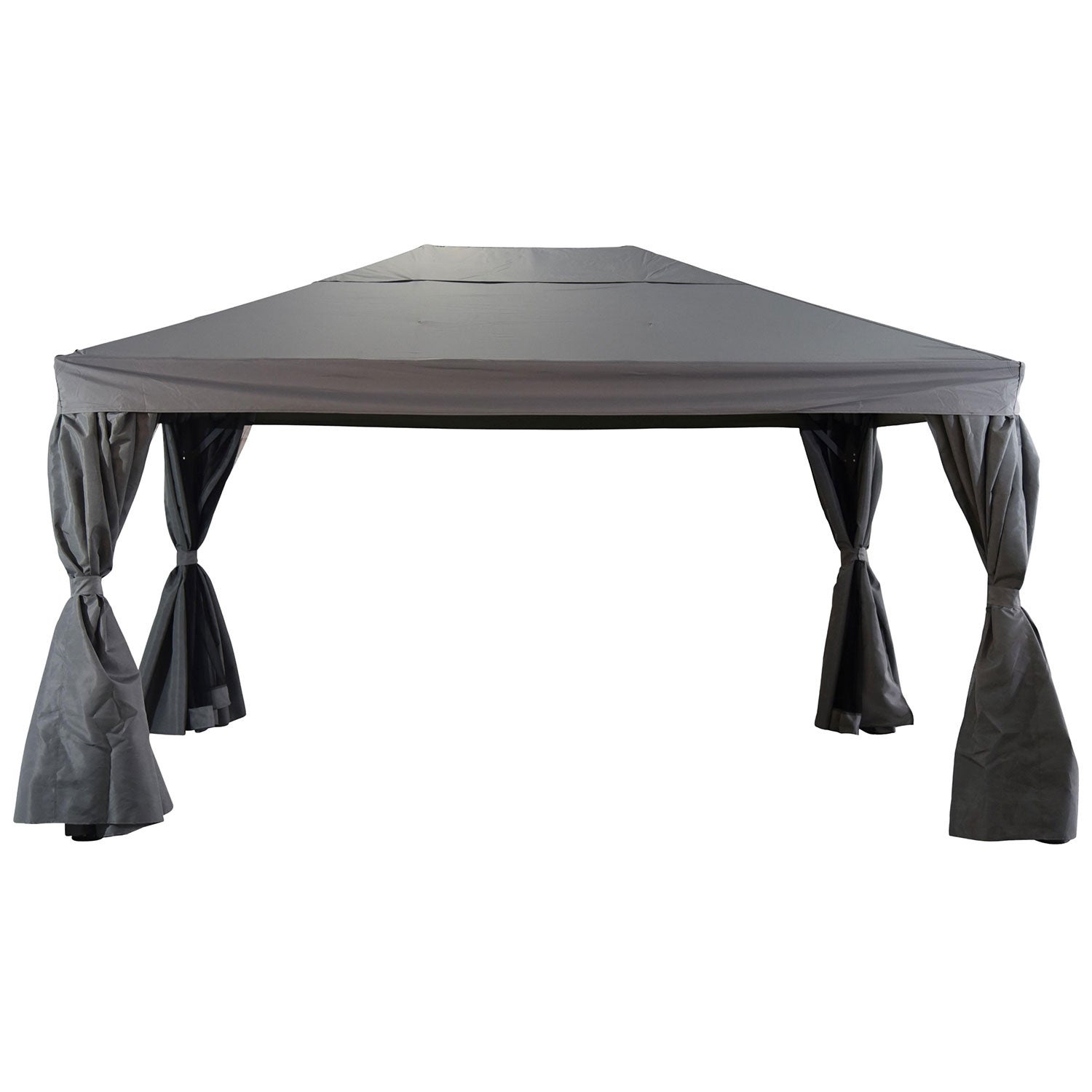 Brafab, Biella paviljong 300x400 antracit/grå aluminium