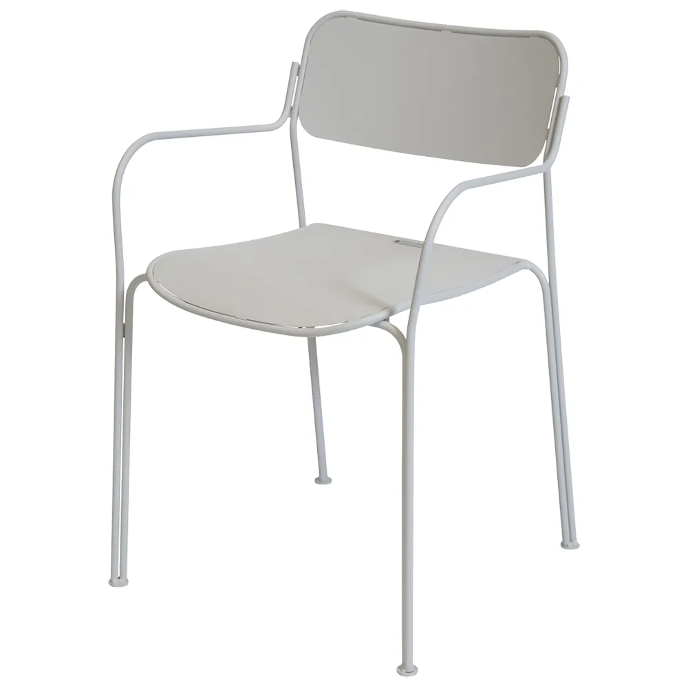 grythyttan stålmöbler, libelle matstol grå