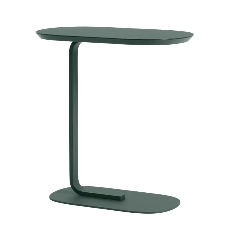muuto, relate sidobord 60,5cm - dark green