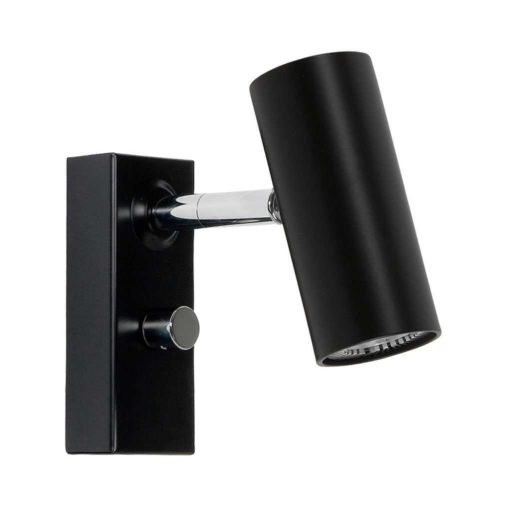 Belid, Cato Vägglampa Mattsvart Enkel Mr11 Inkl Ljuskälla