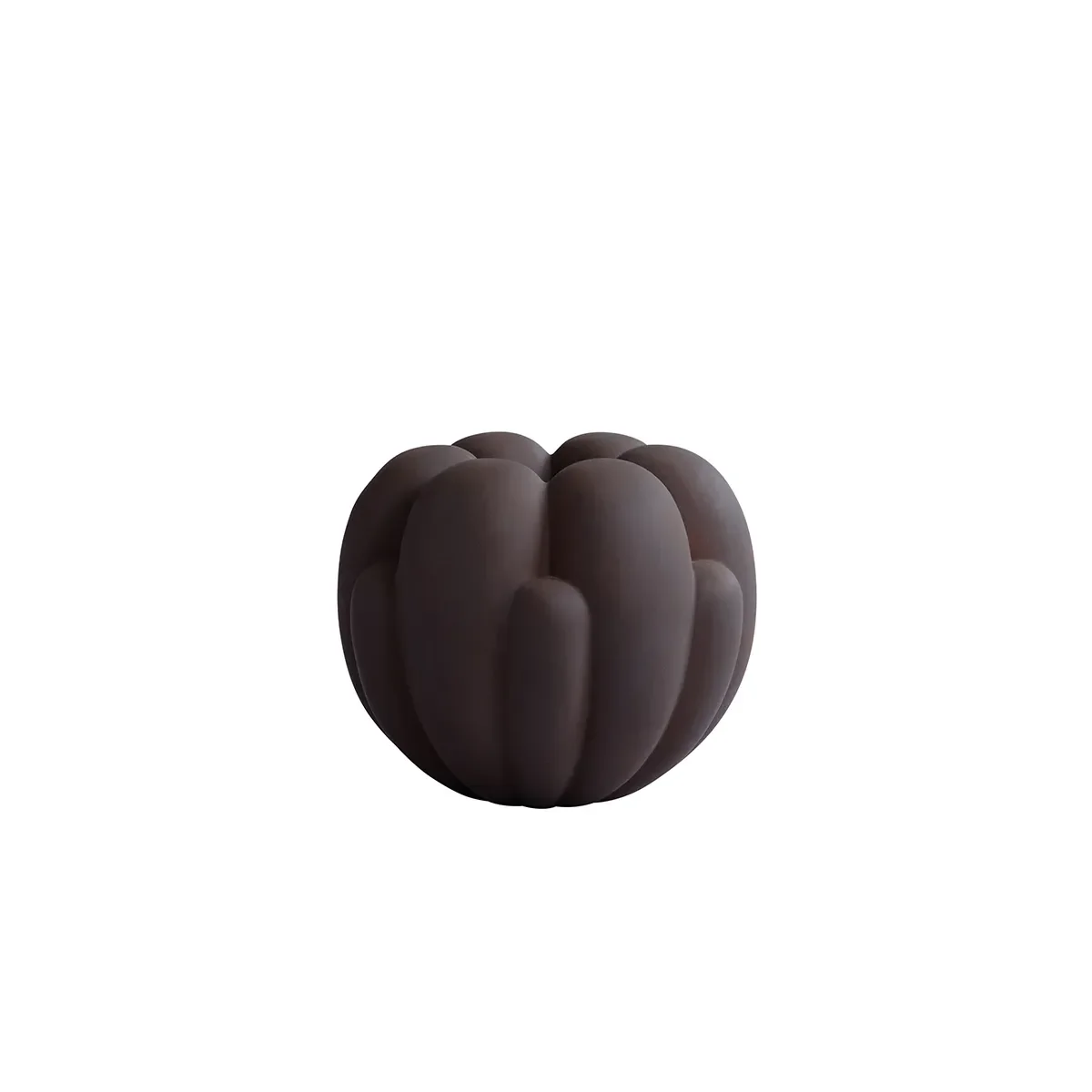 101 Copenhagen, Handgjord vas Bloom Mini Chocolate Brown H27 cm