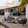 Ocean 2-sits soffa Dark grey Soft Rope