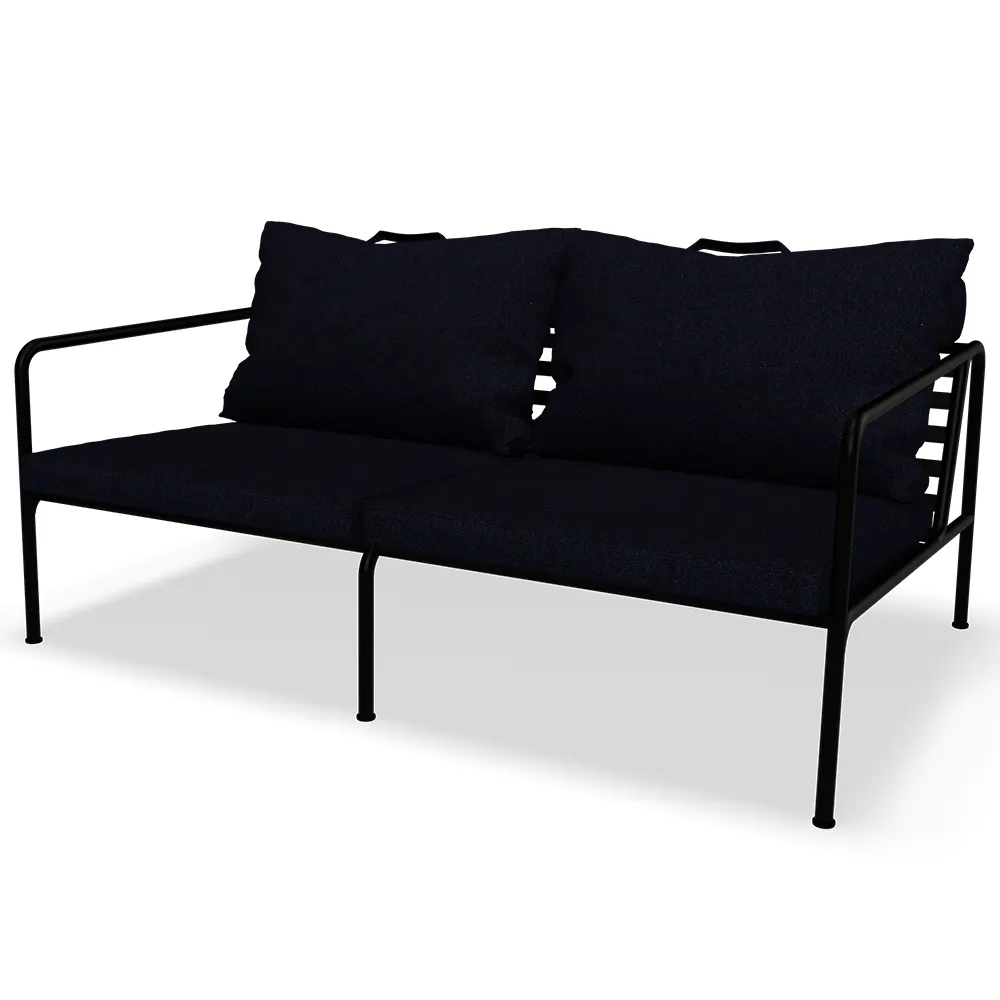 Houe Avon 2-sits soffa Indigo/Black