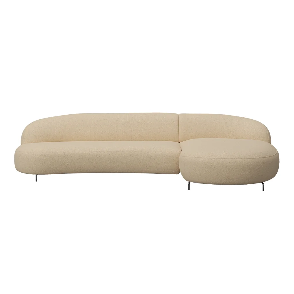 furninova, aria 3-sits soffa med chaiselong 3c kat c