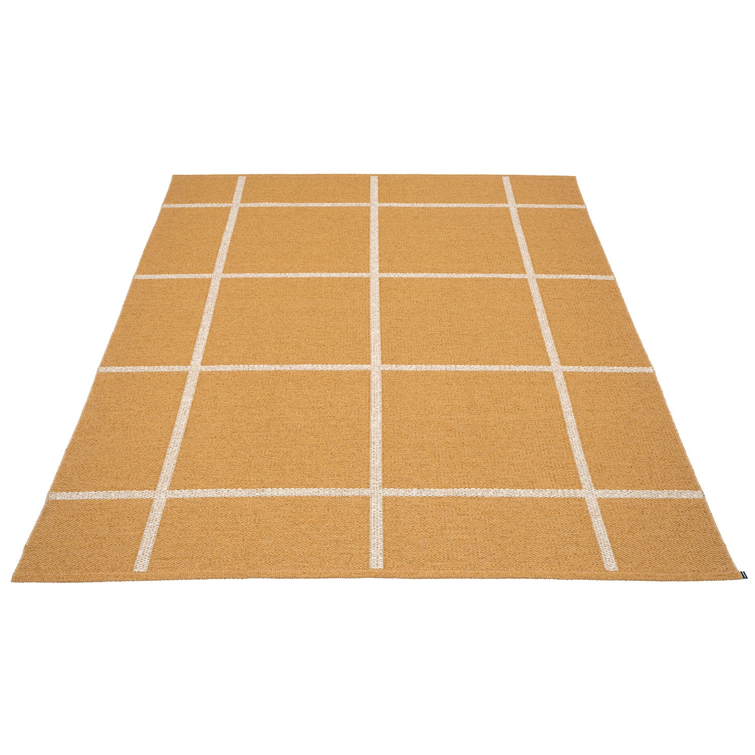 Pappelina, Ada matta 180x260 cm ochre / beige metallic