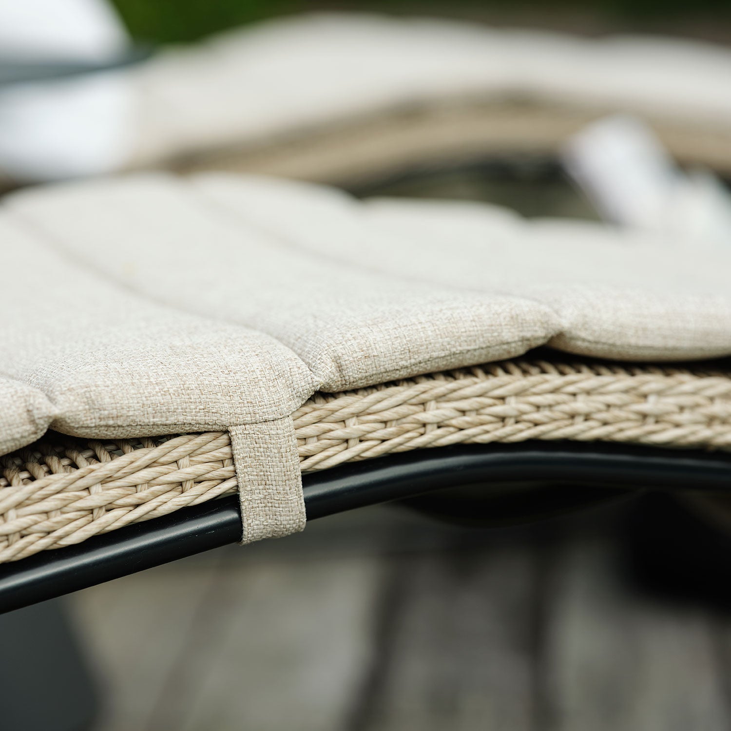 Akleja vilsäng beige med dyna 