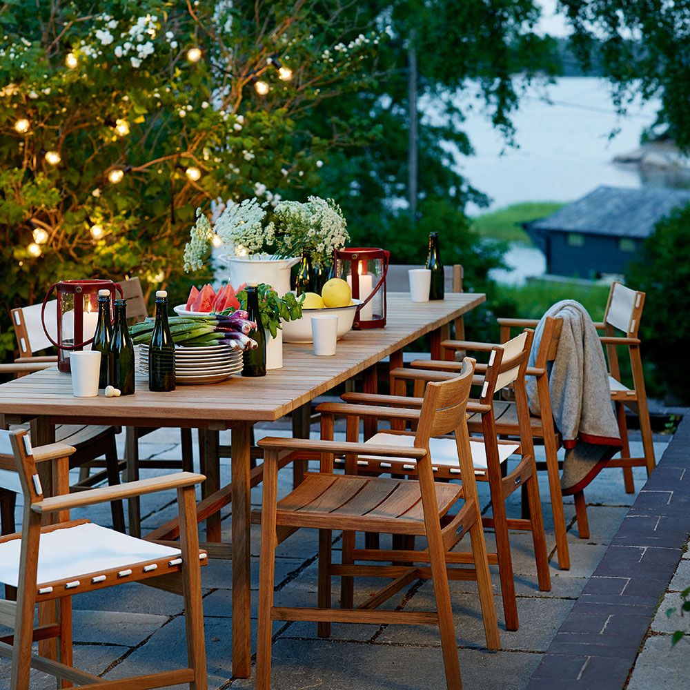 Djurö Matbord Teak 100 X 85 